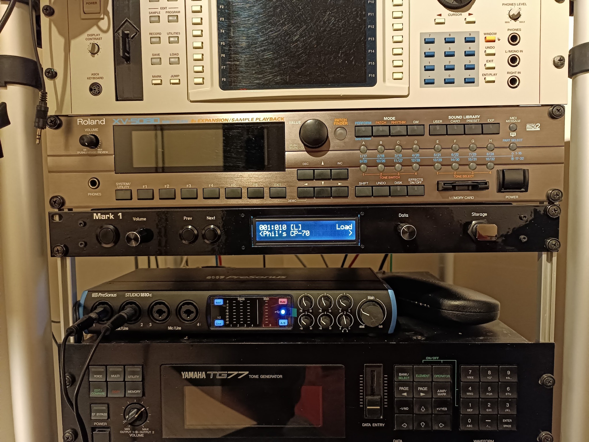 Display AKAI Per S5000 S6000 - Funzionante, Ottime Condizioni - Made In Japan - Foto 2