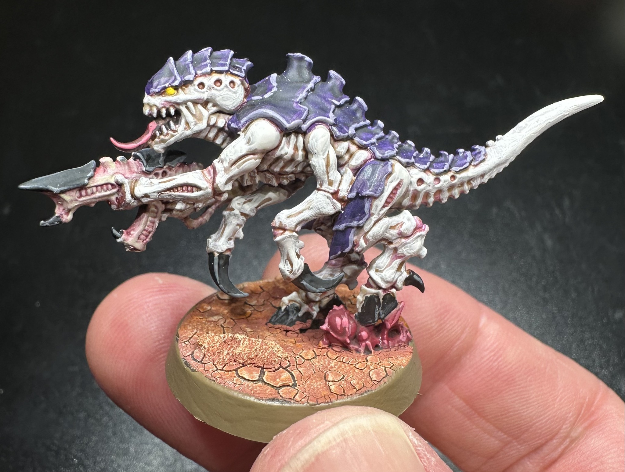 40 Termagants and 5 Ripper Swarms completed. The swarm continues