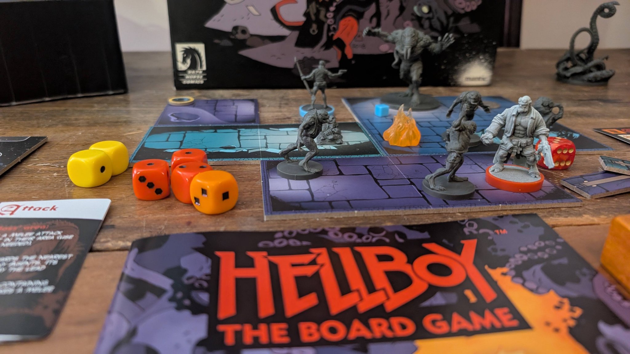 Hellboy the board game arrives for solo play