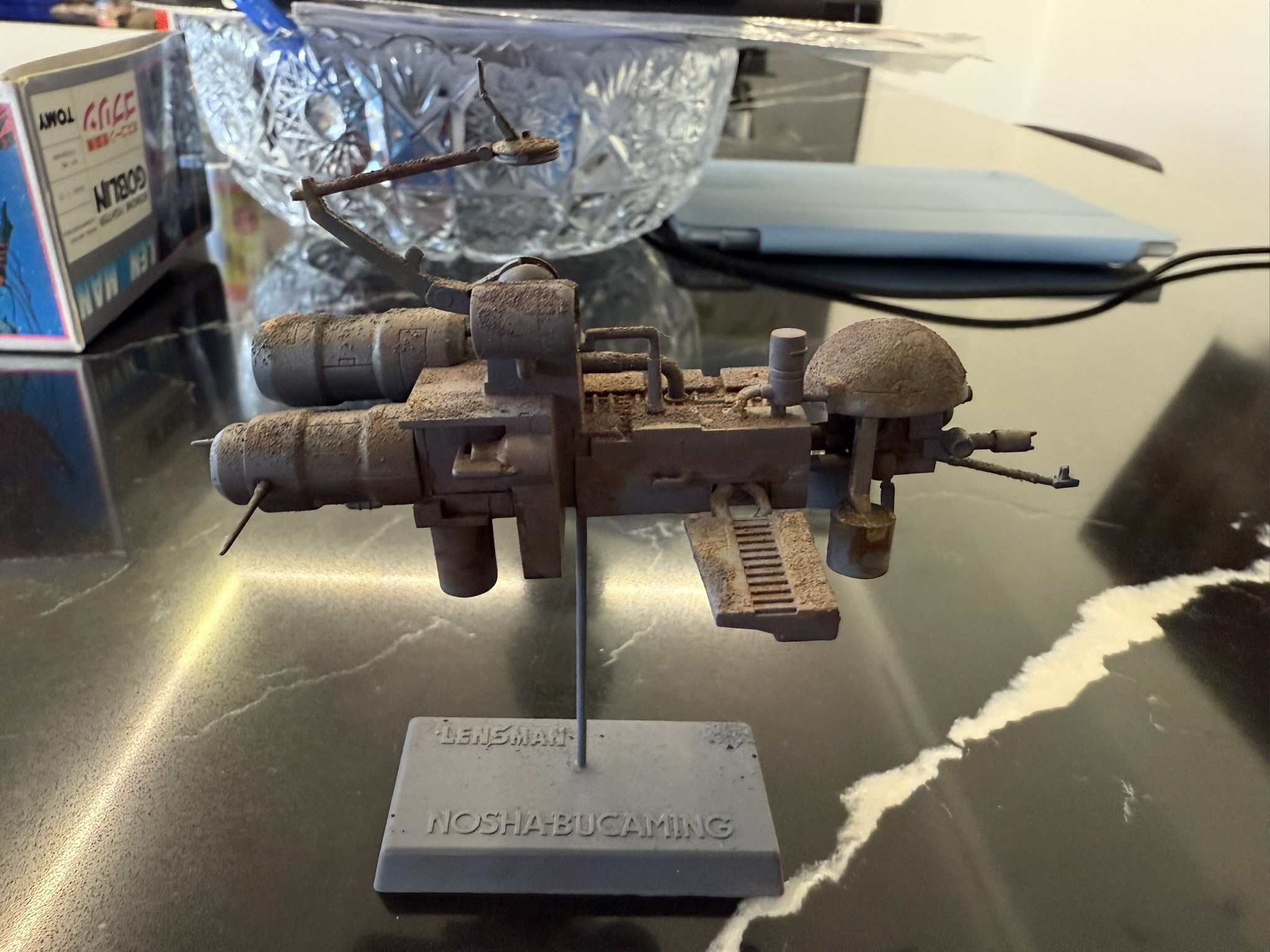 Tomy's 1/72 Boskone Goblin model from 1984 Lensman anime