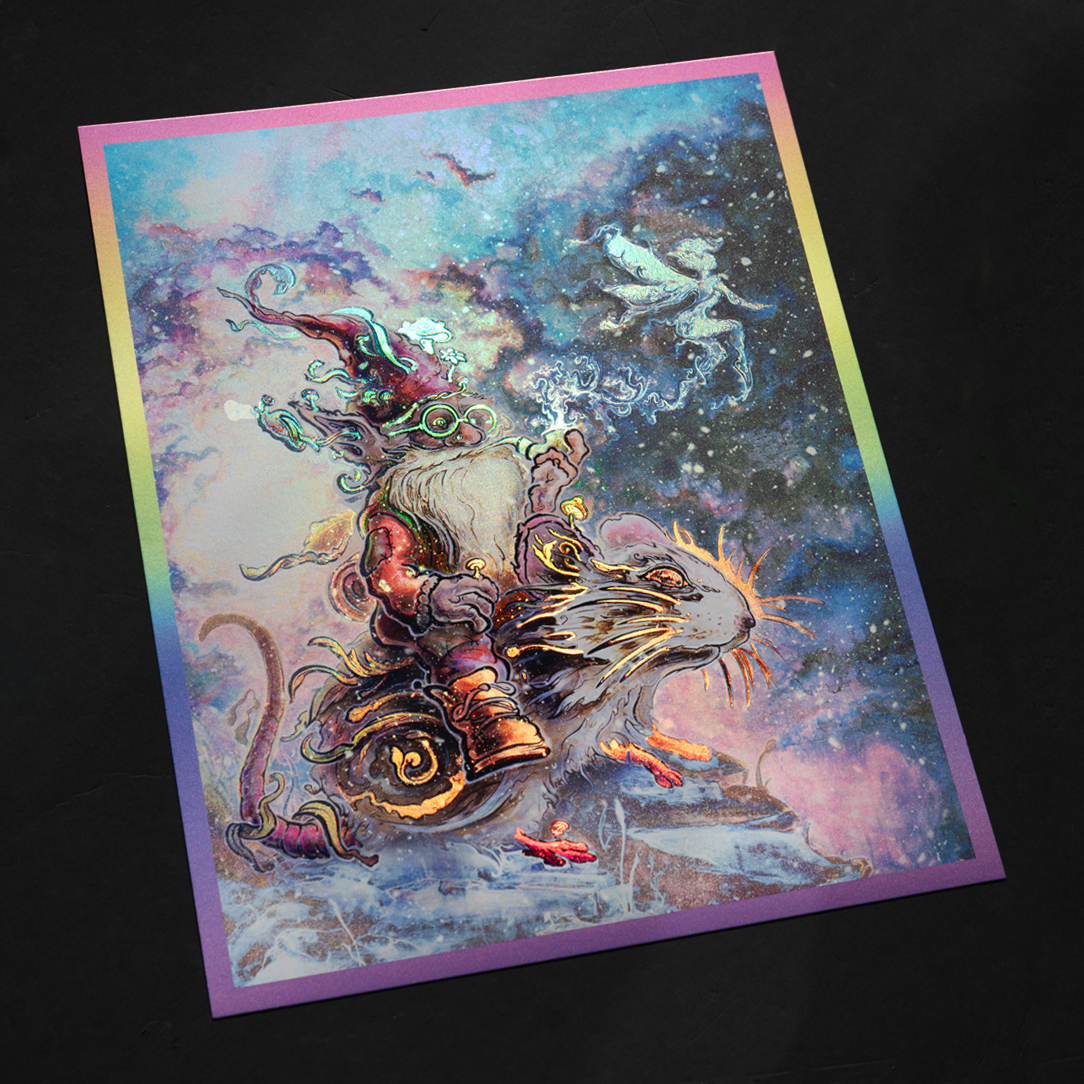 The poster for the show in Phoenix, AZ is designed by State of