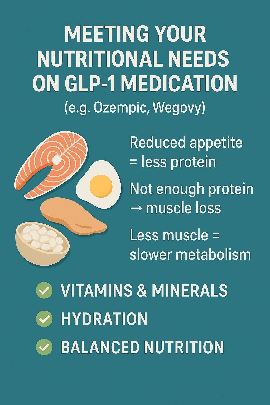 Level up your weight loss journey with the right supplements! Discover how protein, HMB, probiotics, and essential vitamins can help you manage GLP-1 side effects, support muscle, and fill nutrient gaps when