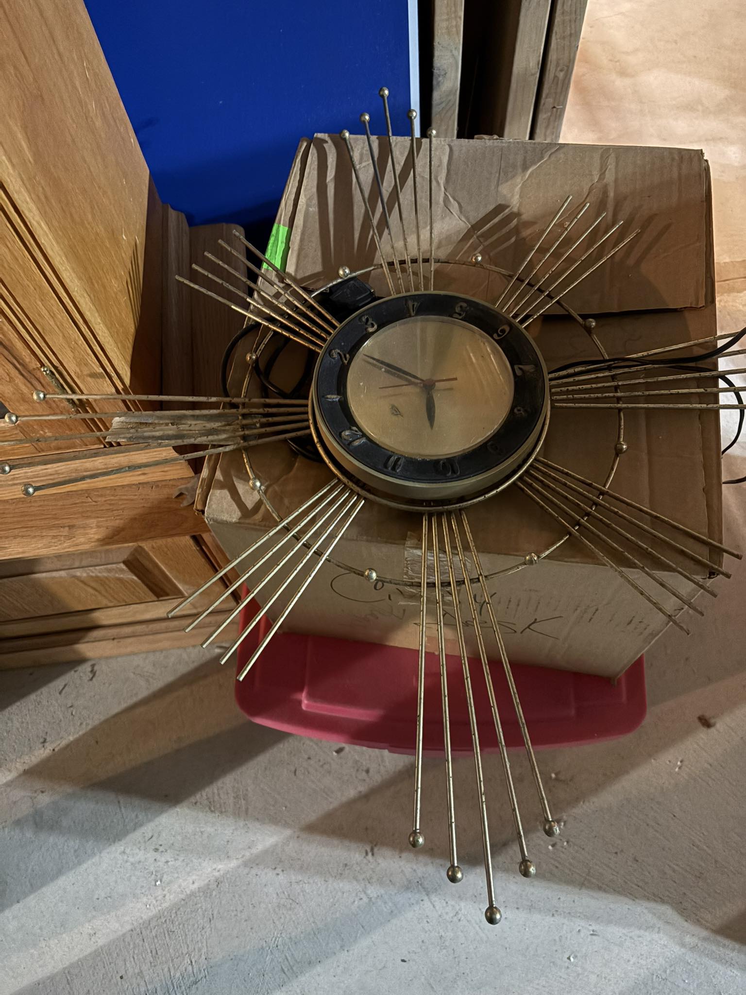 Value of 1960s Starflower Clock Model E631-000?