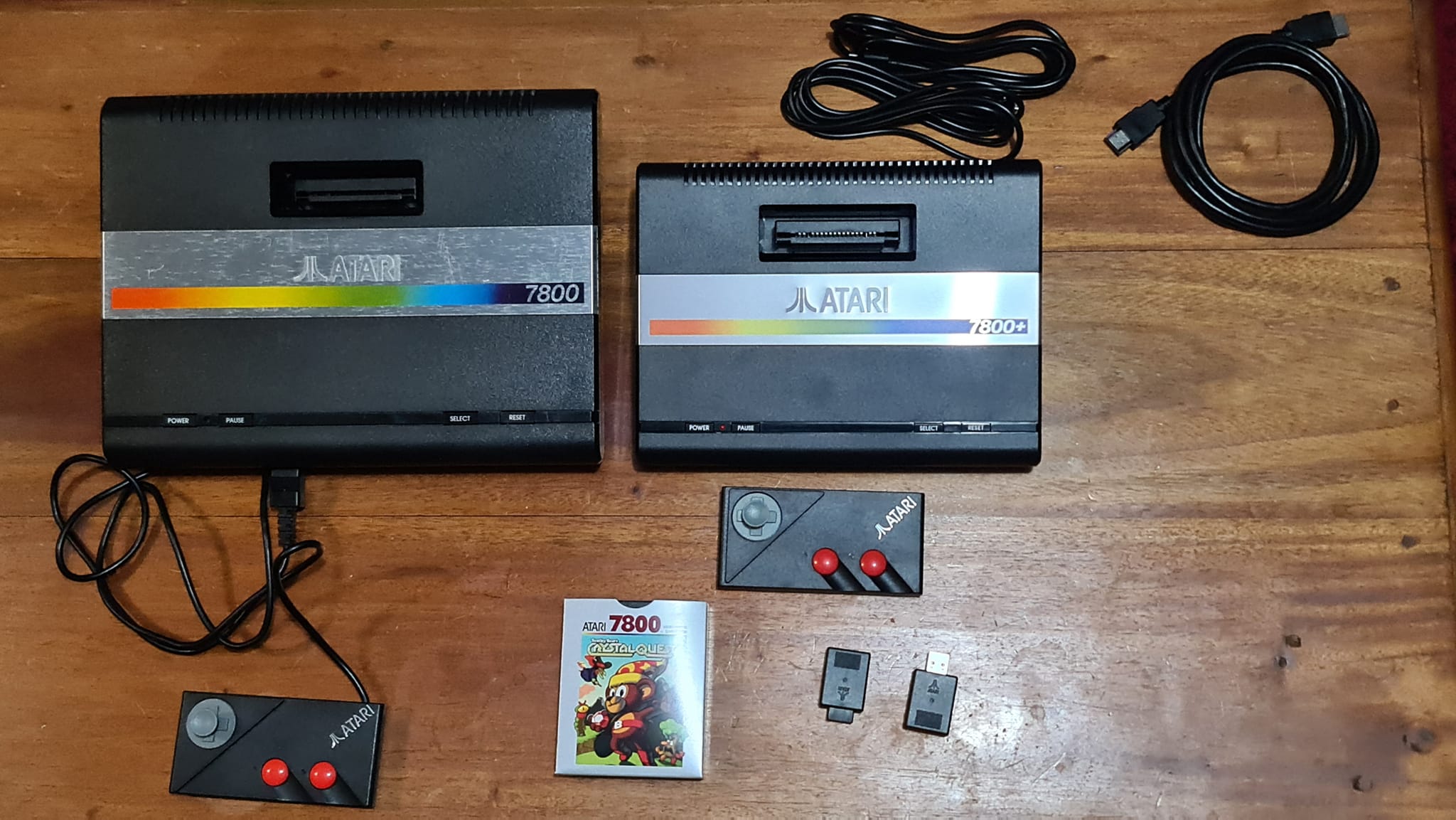Atari's New 7800+ Console, Wireless Controllers, And Game Cartridges Begin Shipping