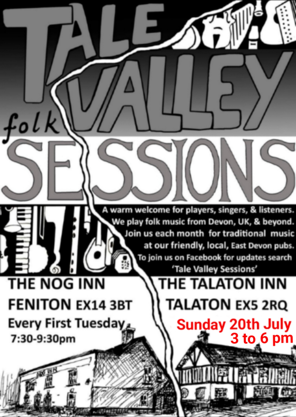 Devon Folk Musicians | The next Talaton session is due on Sunday the ...