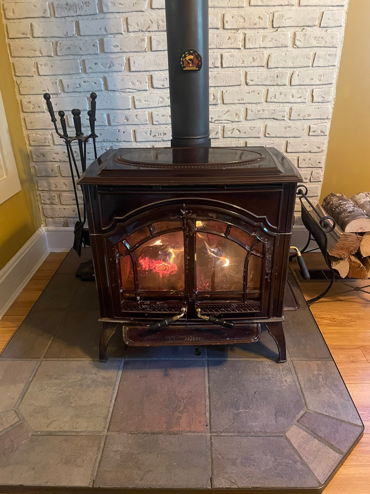 HiTemp Glass 8x10 Ceramic Glass Replacement For Wood, Coal & Pellet Stoves