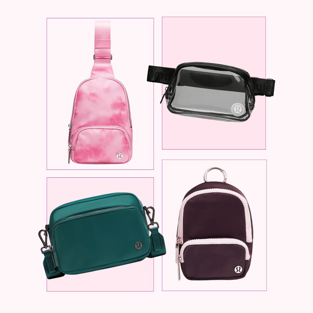 lululemon belt bag under $30 Everywhere 1L (True Navy) Lululemon Black Nylon Crossbody Bag