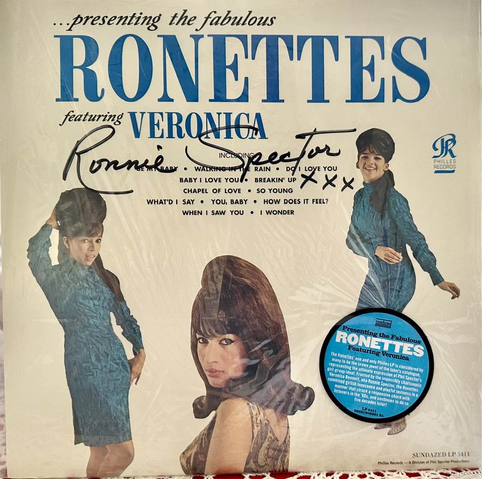 The Ronettes' greatest hits on vinyl