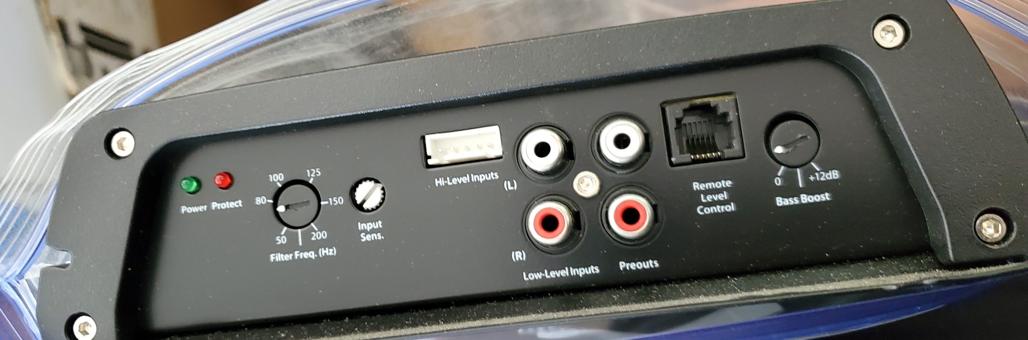 Car Subwoofer and Amplifier Package