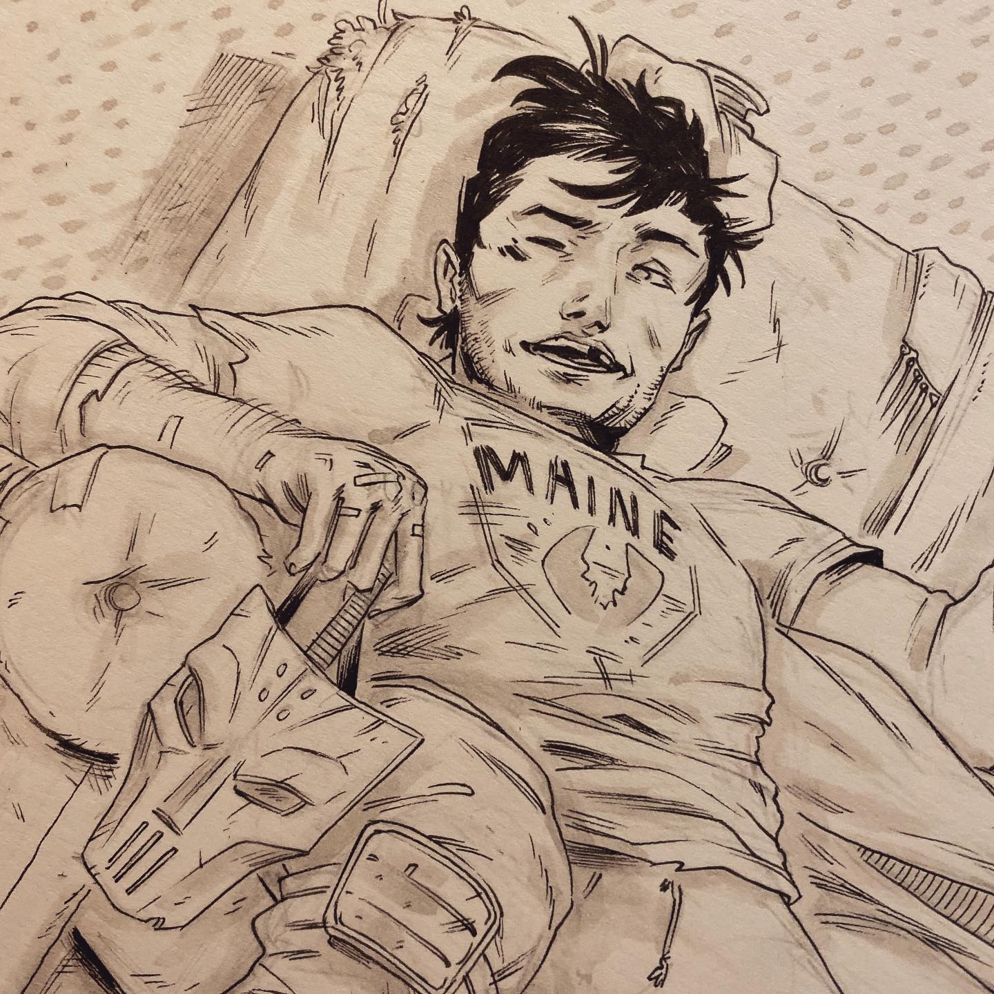 New Book: C'MON C'MON Drawings From The Set by artist Yann Kebbi