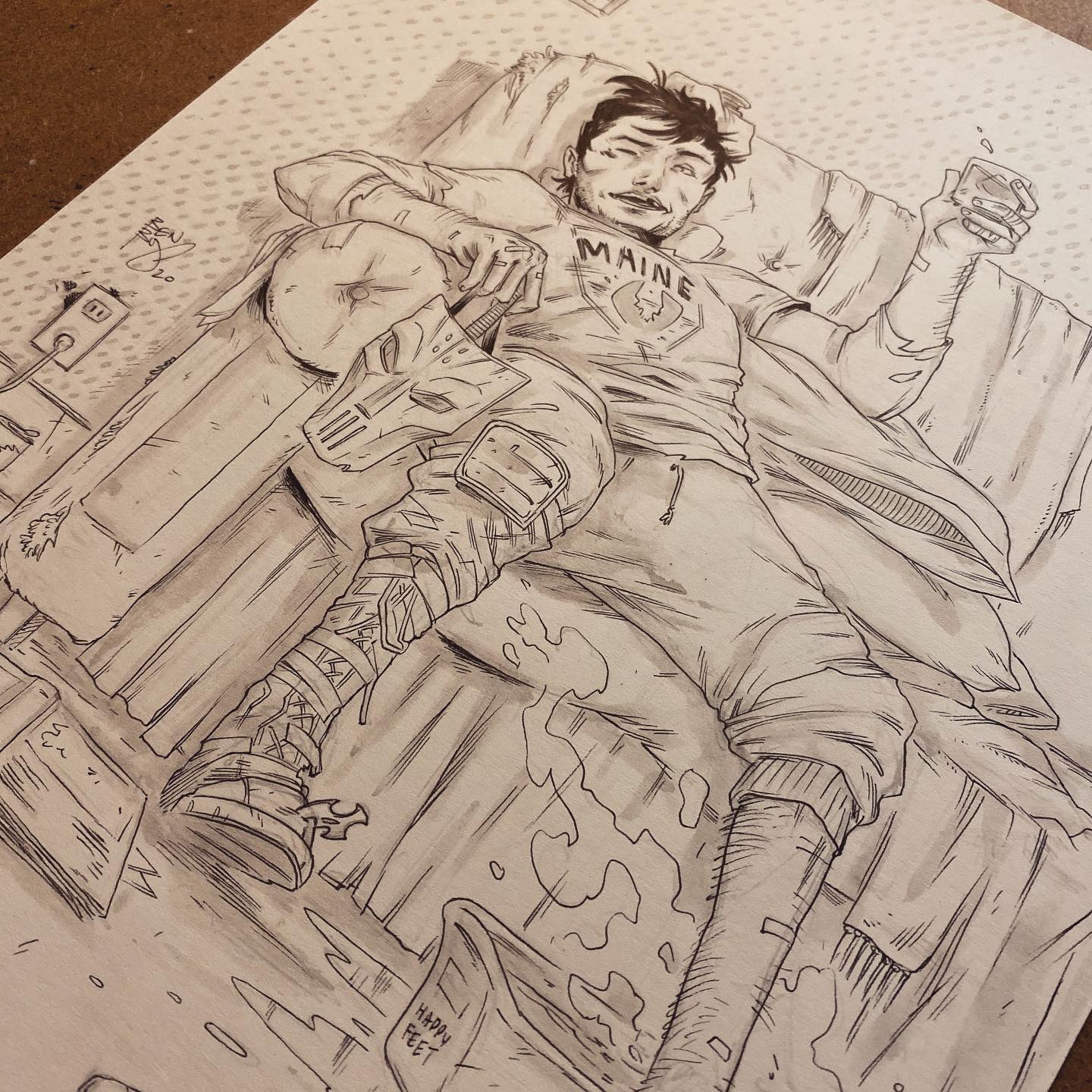 New Book: C'MON C'MON Drawings From The Set by artist Yann Kebbi