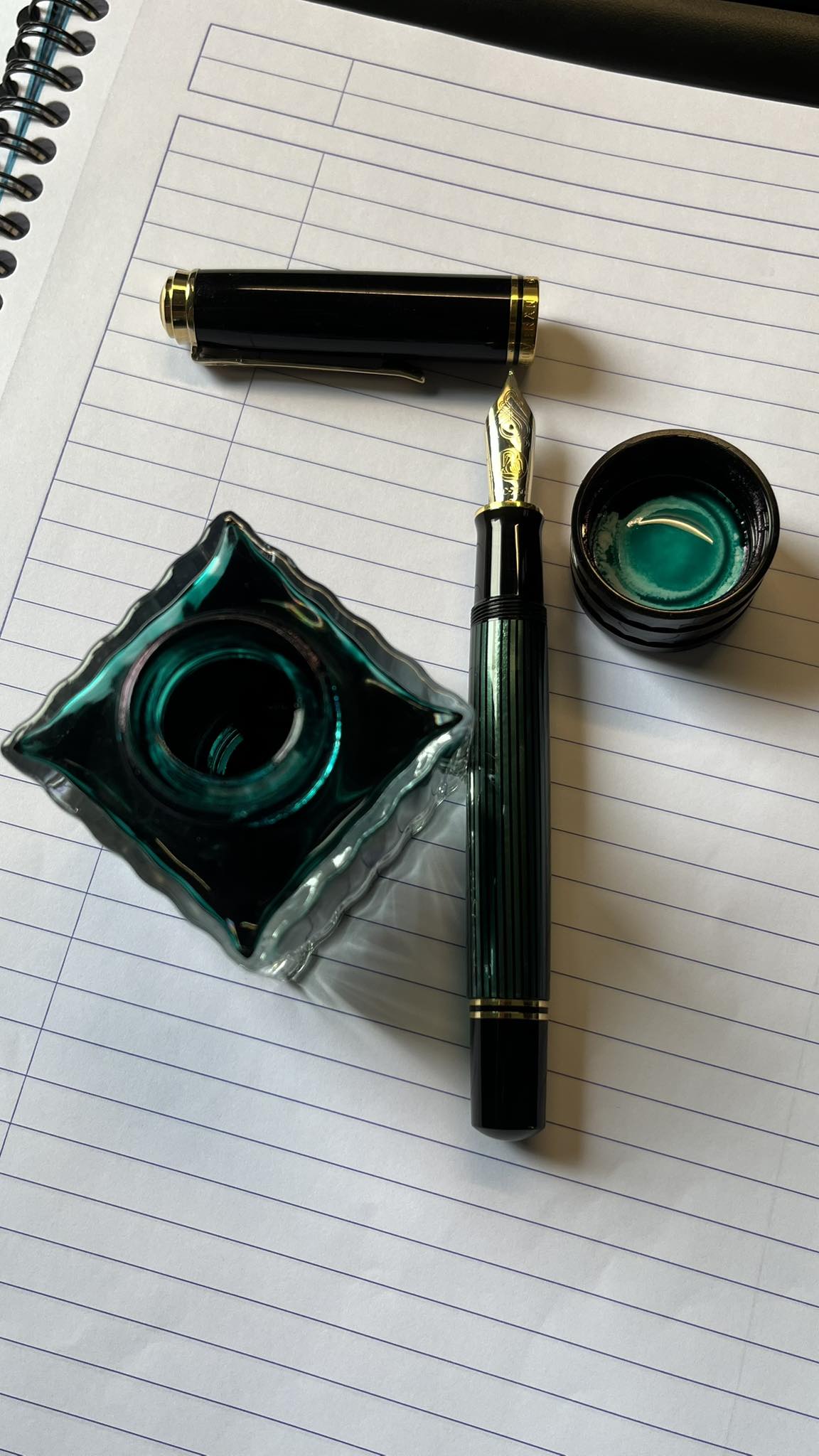 限定品】モンブラン モハメド・アリ 万年筆インク 緑 新品 Montblanc