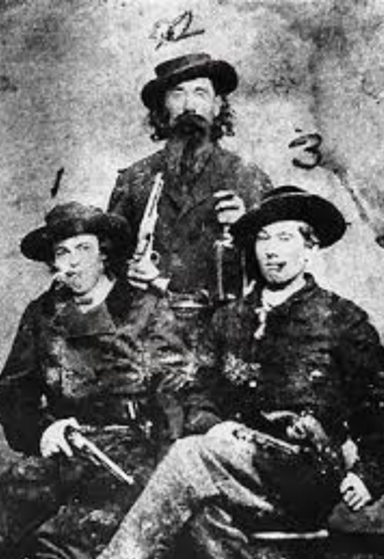 Jeff - Three bushwackers; Archie Clement, Dave Pool, and Bill Hendricks ...