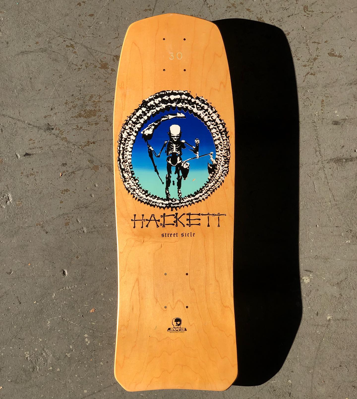 デッド!!!dave 躓か hackett 10×34/skullskates/BLR