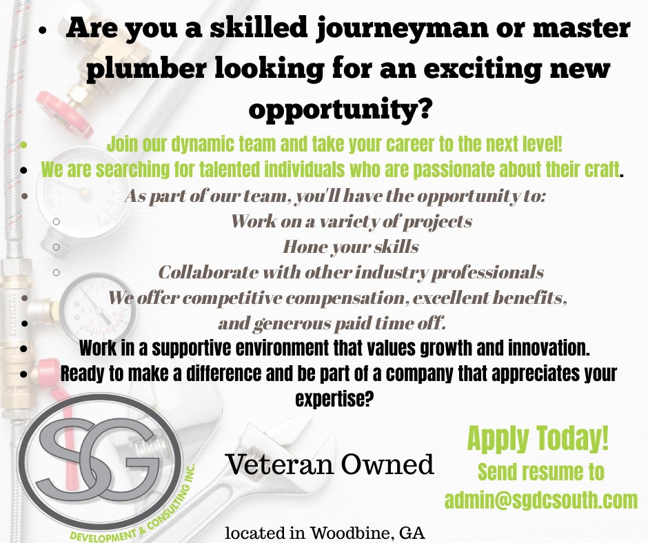 Golden Isles Help Wanted | Send resume to admin@sgdcsouth.com; or stop ...