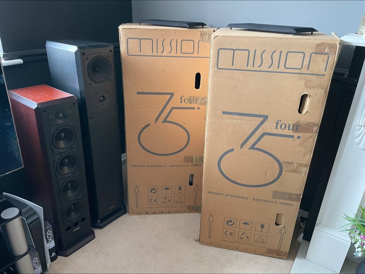 My Mission 754s with original packaging, rare combo these days 🙂
