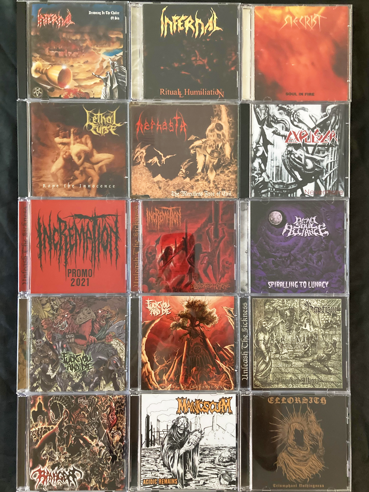 Track: The Torment of the Ilumination Album: Bestial Obscure Metal 