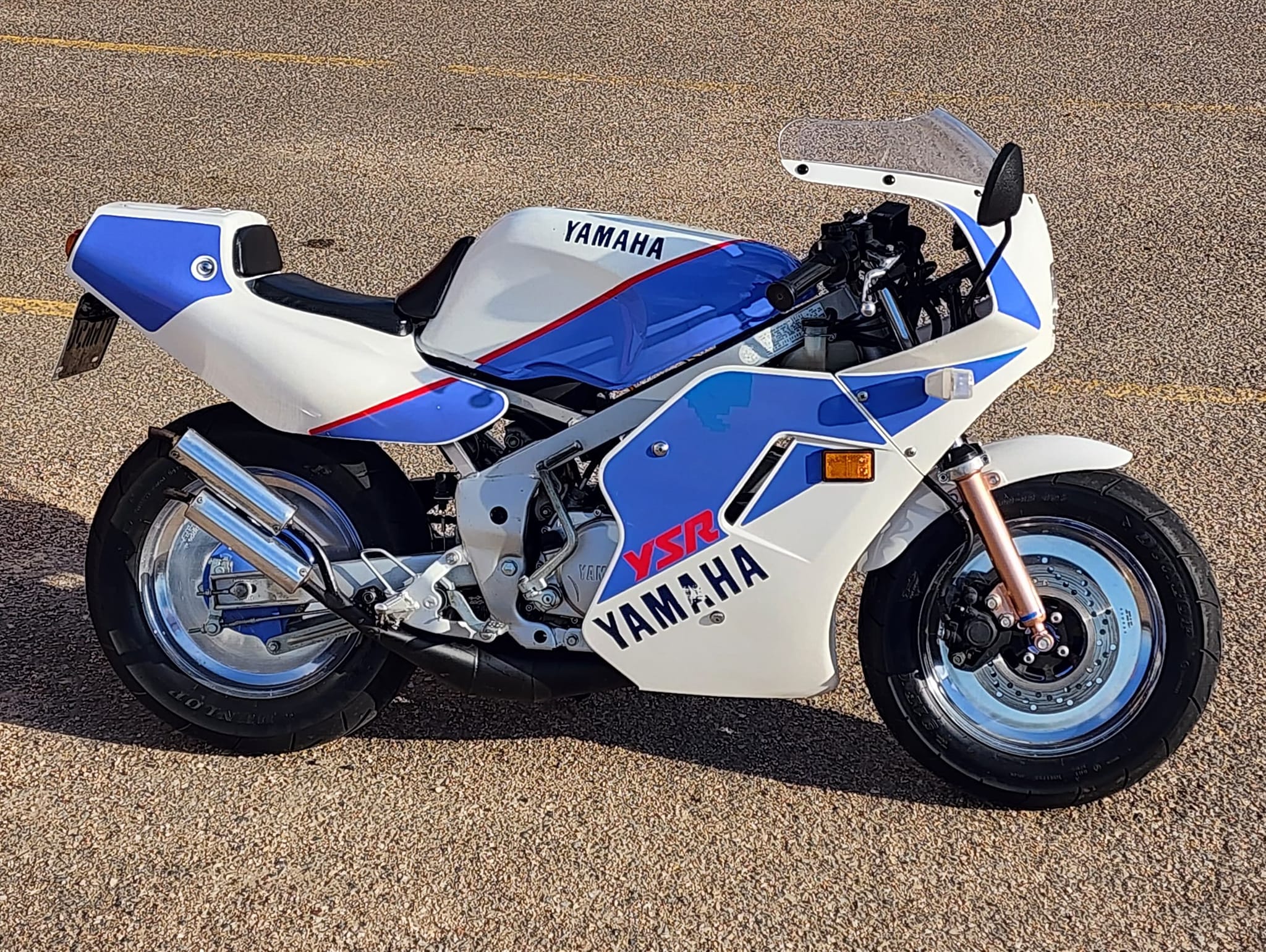 Even though it's a miniature motorcycle, this little 1992 Yamaha