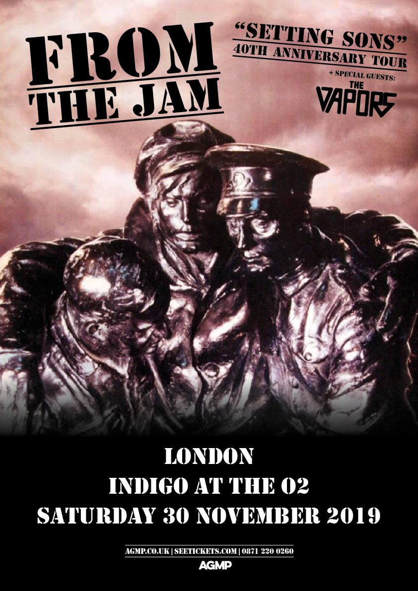 From The Jam announce the 40th anniversary tour for 