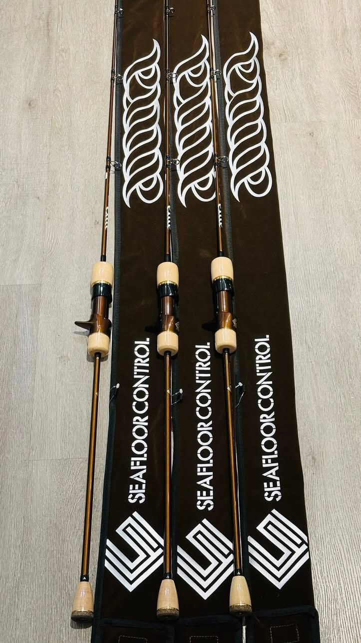 Seafloor Control Aura slow jigging rods available at Lure Haven