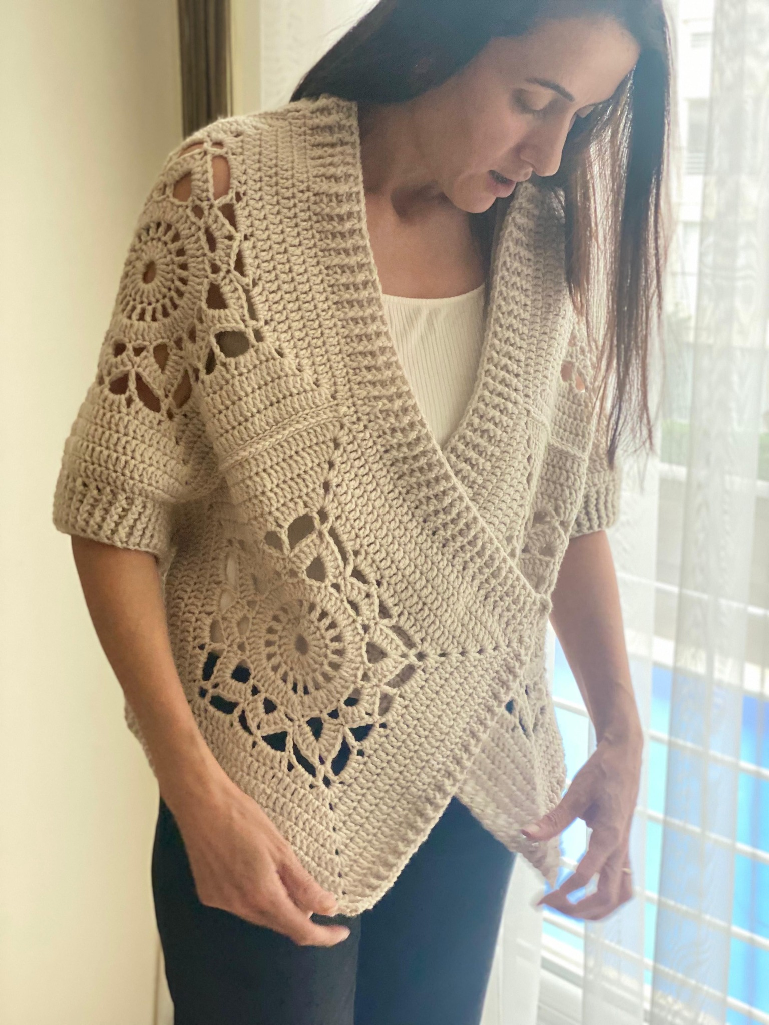 Willow Pentagon Cardigan