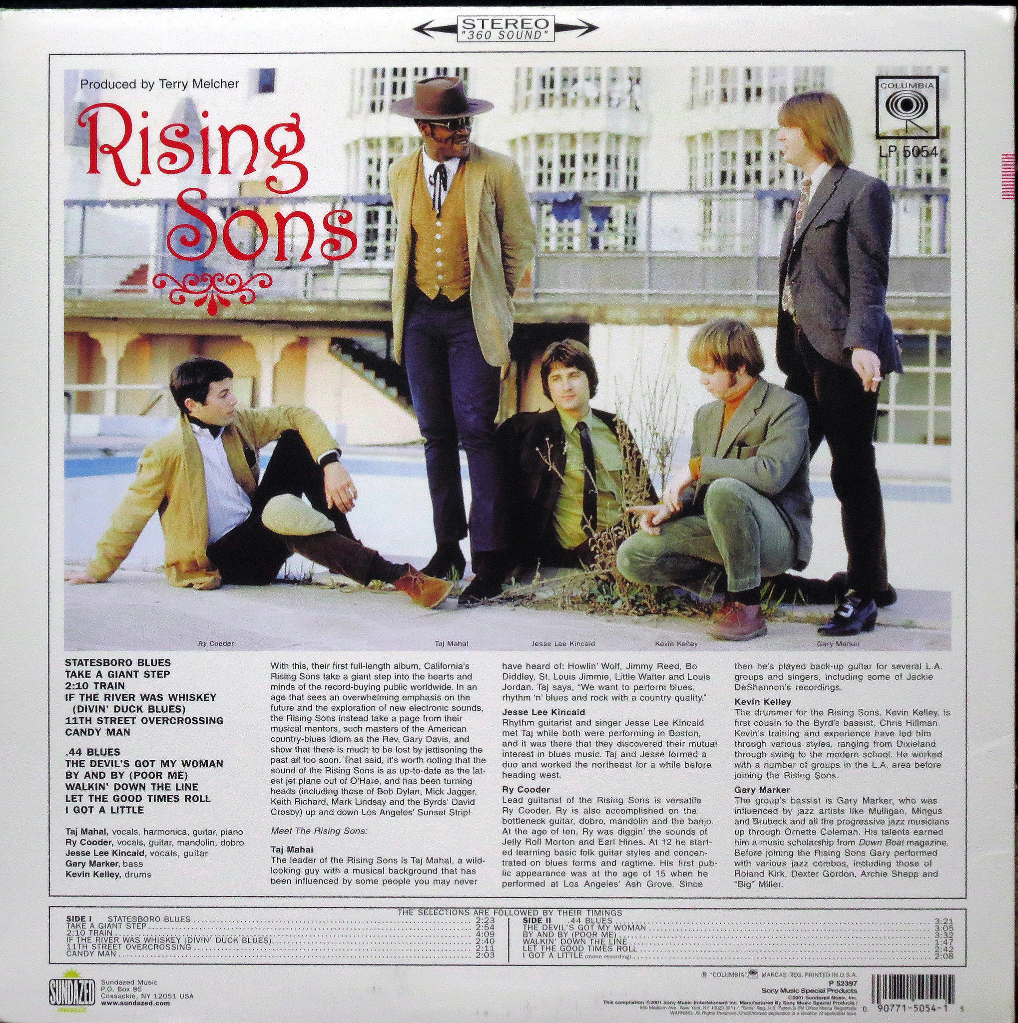 Rising Sons with Taj Mahal and Ry Cooder album