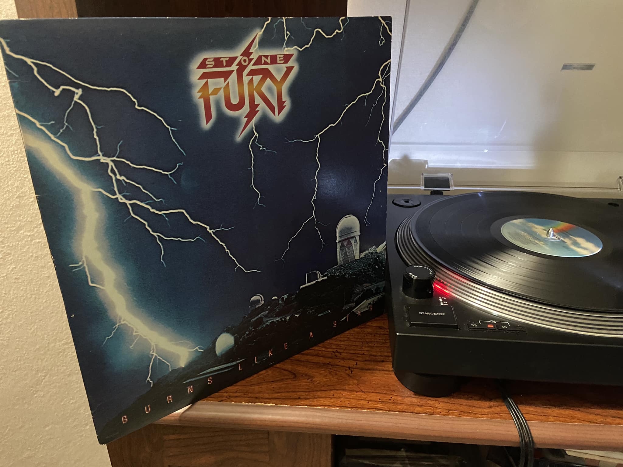 Stone Fury's Burns Like a Star album
