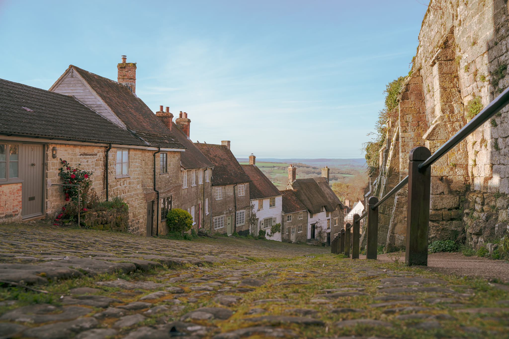 Gold Hill Shaftesbury, England