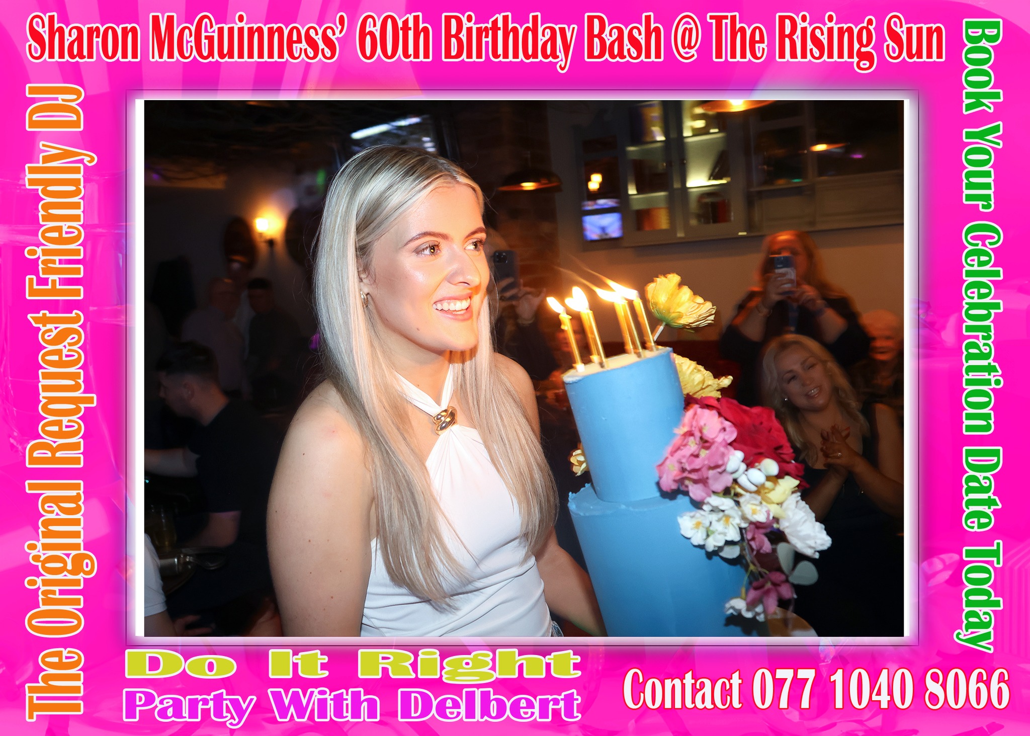 Delbert - Sharon McGuinness' 60th Birthday Bash @ The Rising Sun ! Very ...