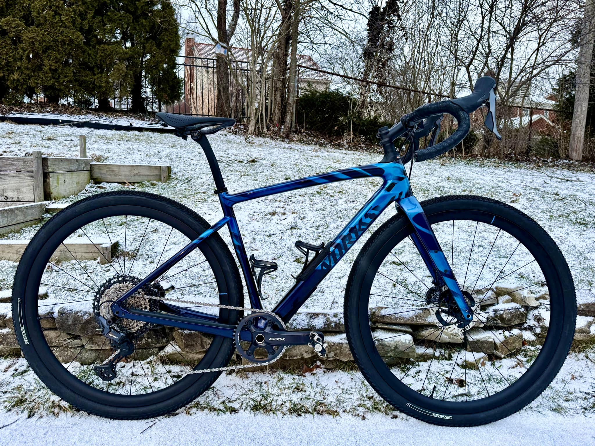Specialized Pathfinder Pro 700x47 tires on S-Works Diverge