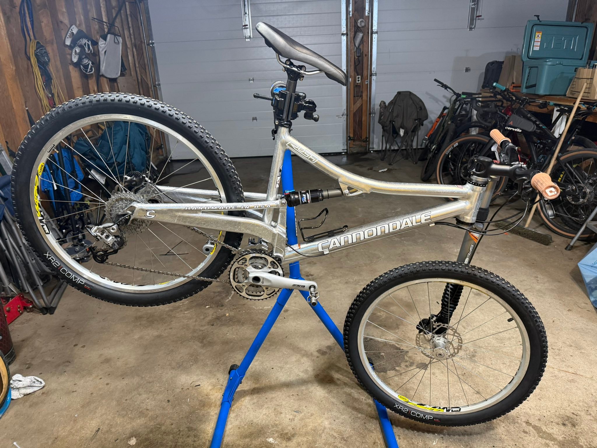 Restoring my 2009 Cannondale Rush mountain bike