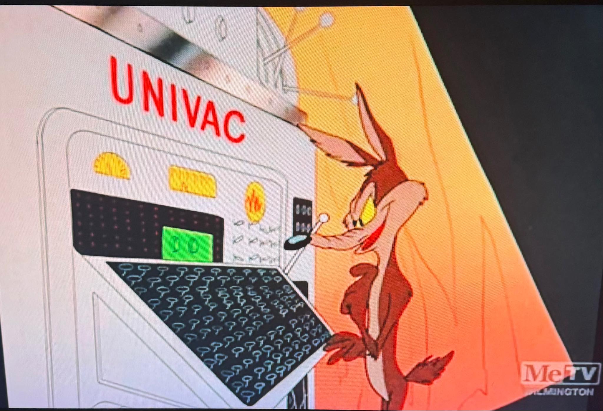 Even Wyle E. Coyote employed mainframes in his quest. | Facebook