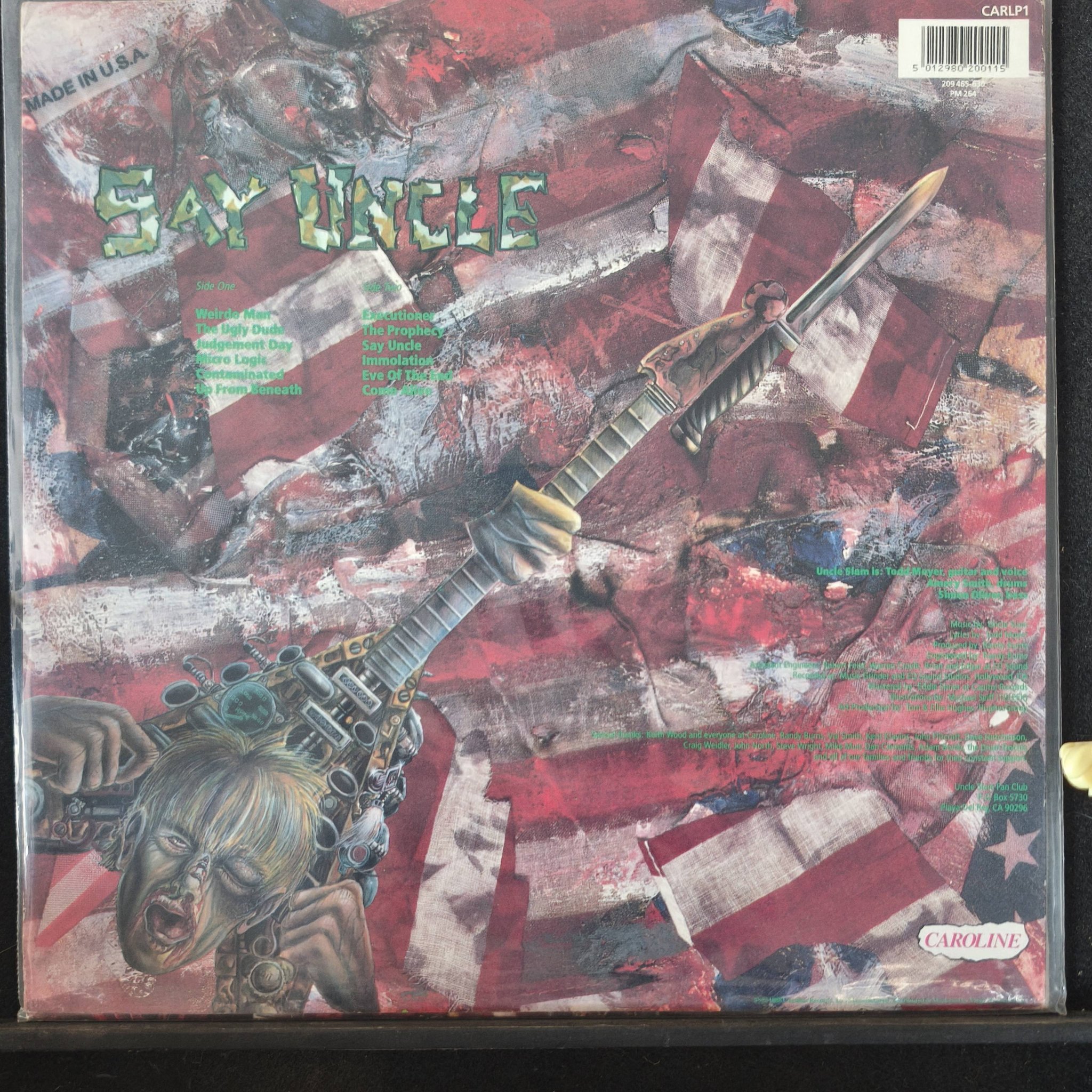 Uncle Slam's crossover thrash music from 1980s LA