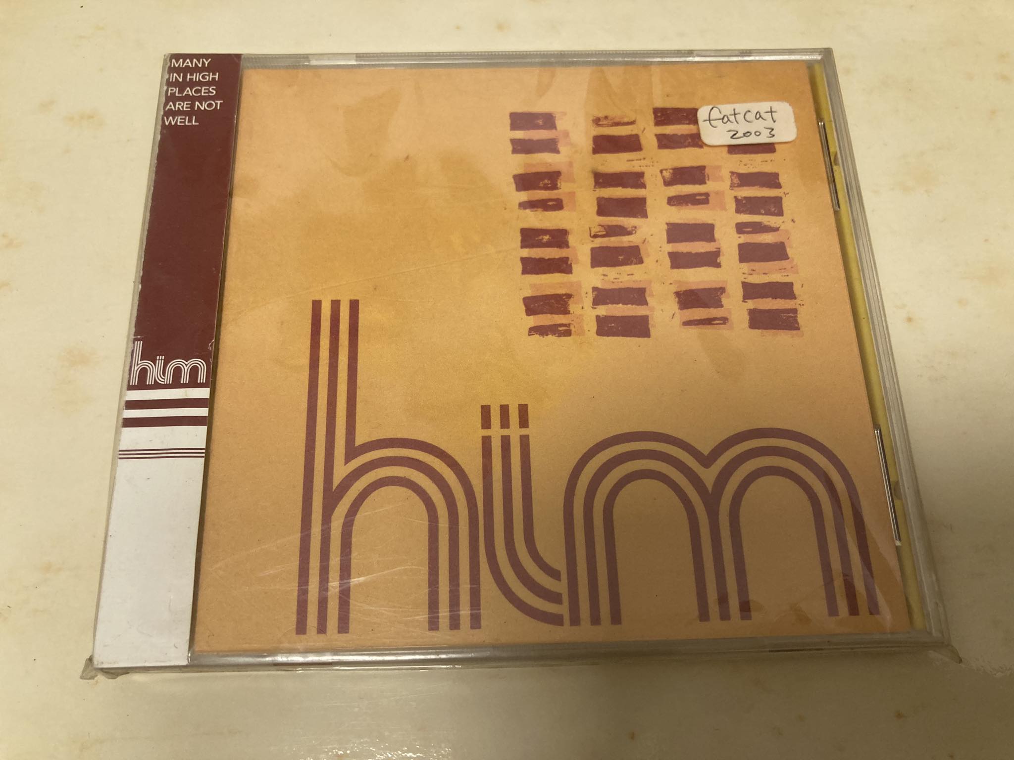 Him - many in high places are not well cd $50 Post rock Fat cat 