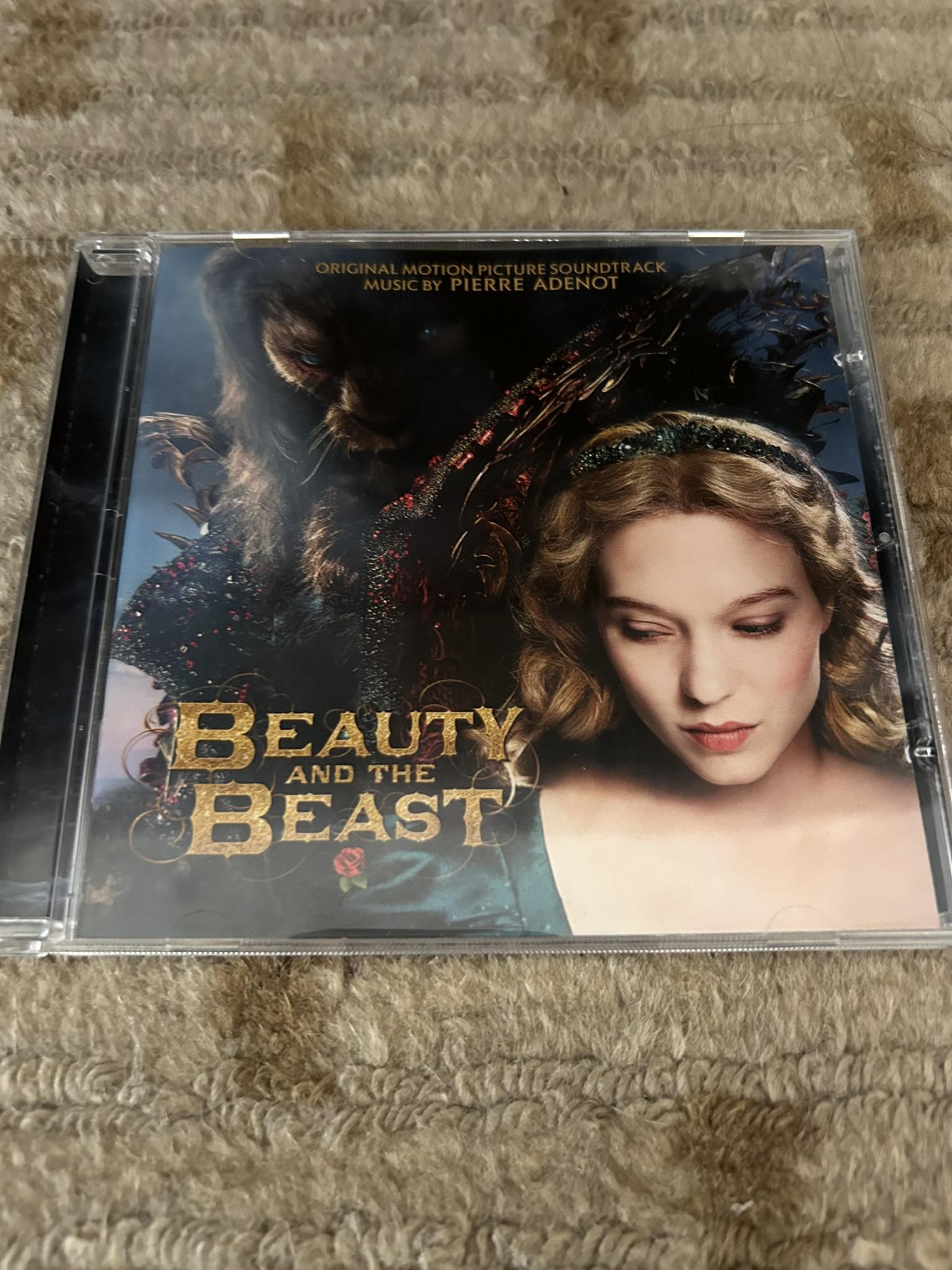 Rare 2014 French Beauty and the Beast soundtrack by Pierre Adenot