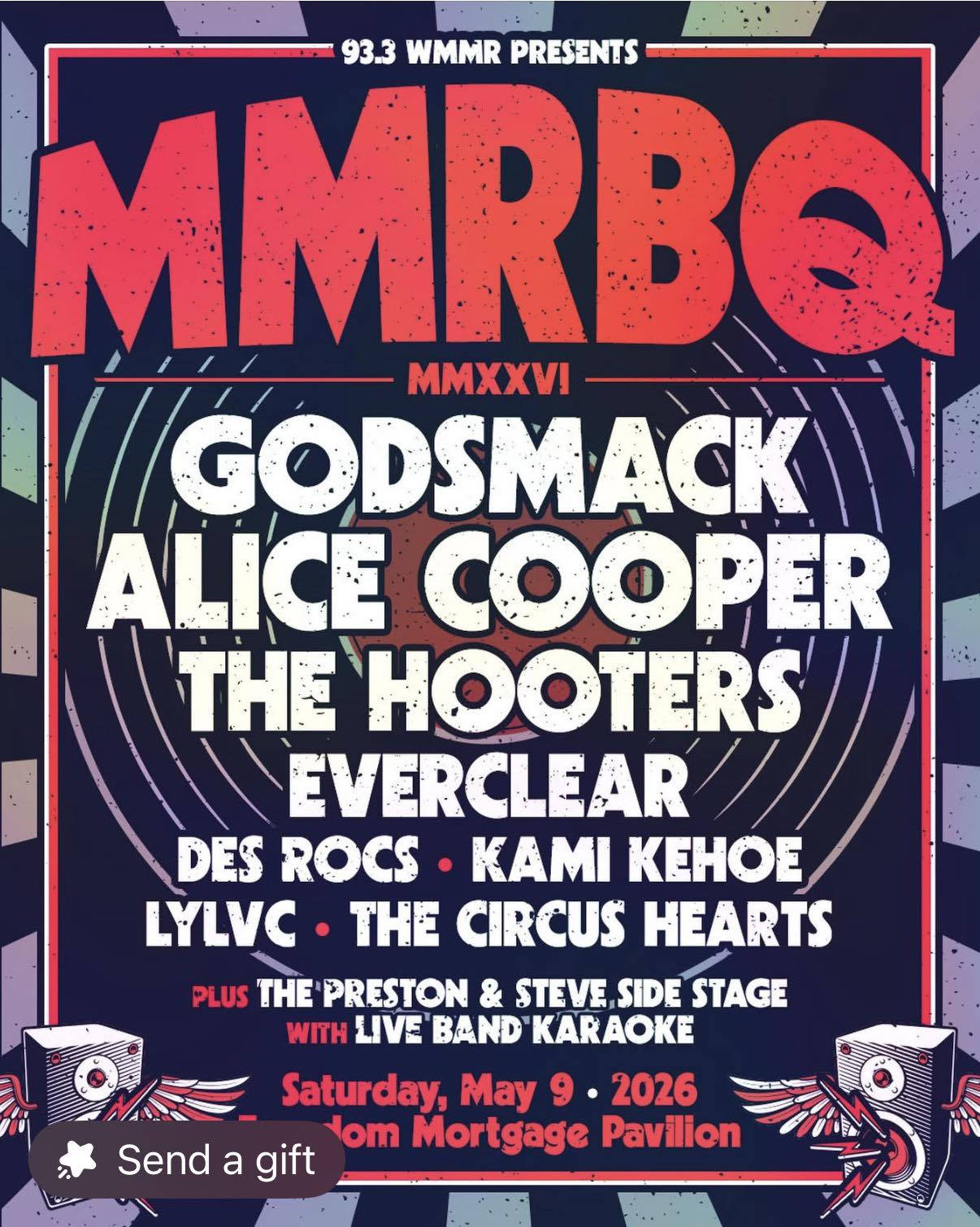 David - ⚡️ MMRBQ 2026 LINEUP HAS ARRIVED⚡️ WMMR is proud to continue ...