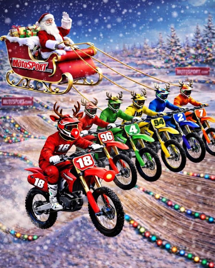 Forgive me but who's on the Kawasaki 4 ? Tomac already took off