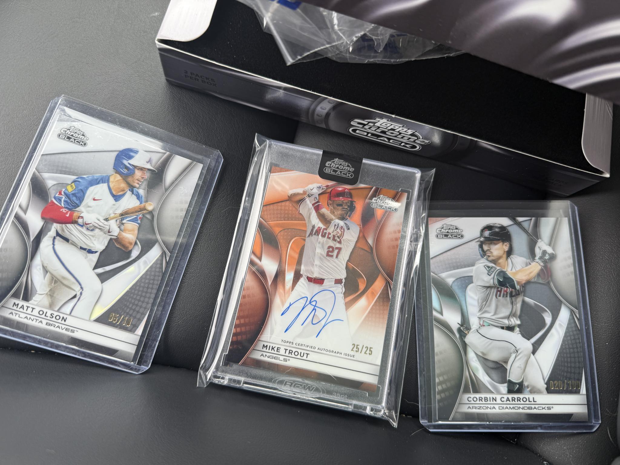 2025 Topps Flagship Matt Olson auto card