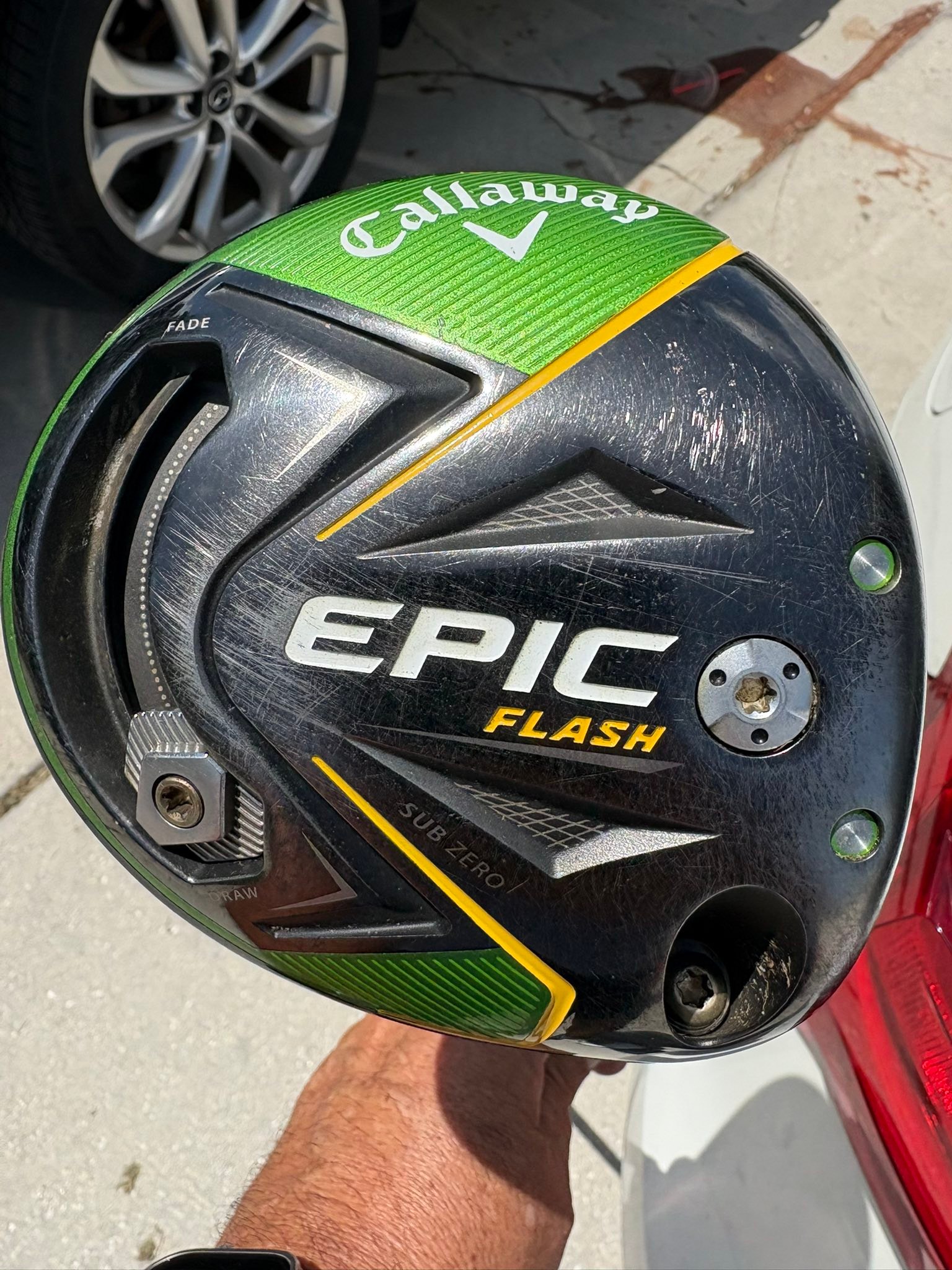 Epon Tour wedge 54* 58*, Nippon Modus 105 stiff,titleist grip