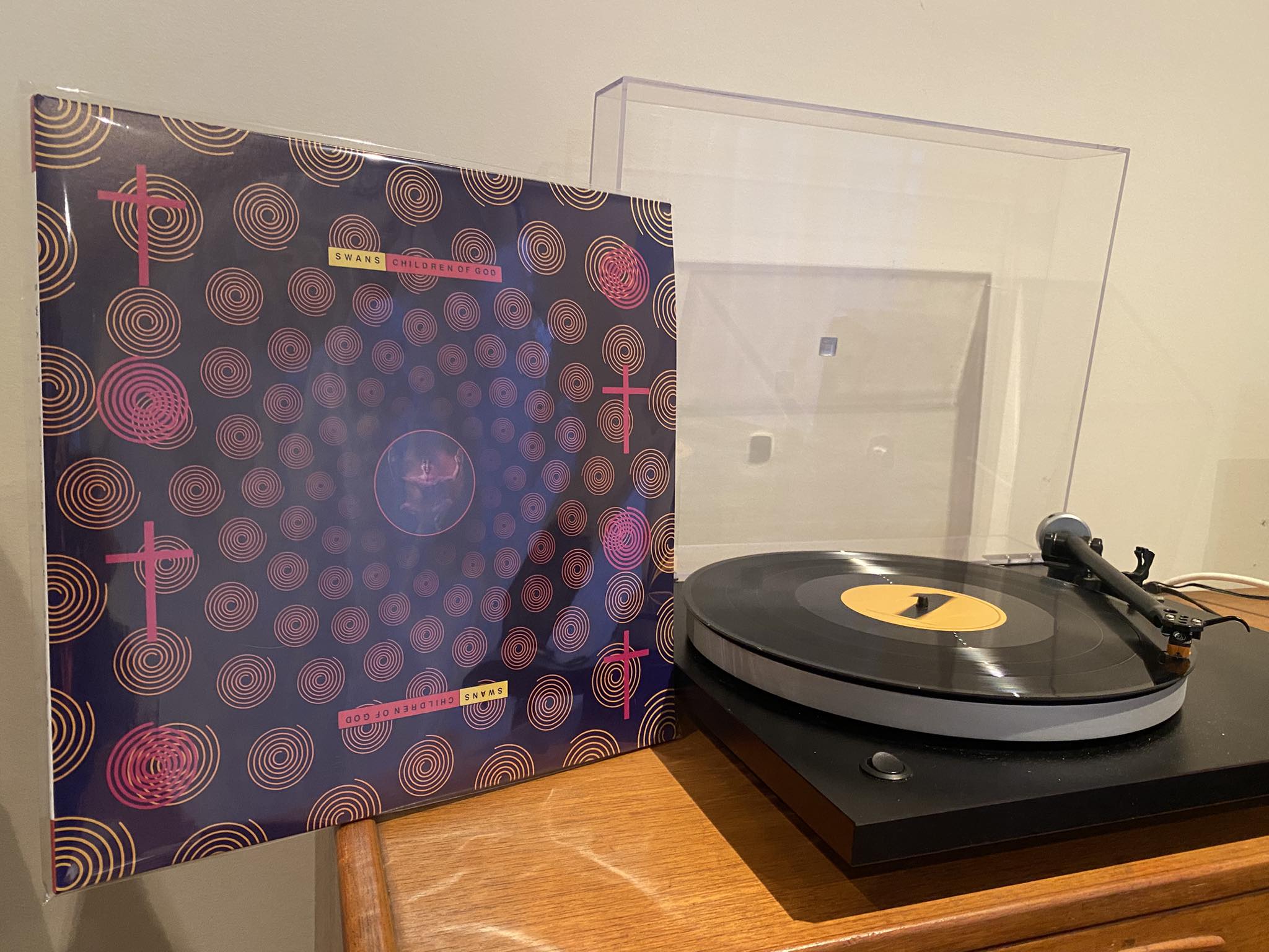Swans - Holy Money on PVC Records. S.W.A·N·S S S S.W A $ HOLY