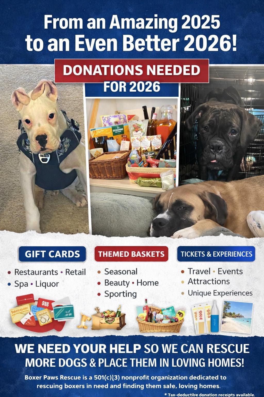 🐾 Help Us Kick Off an Even Bigger 2026 for Boxer Paws Rescue! 🐾 | Facebook