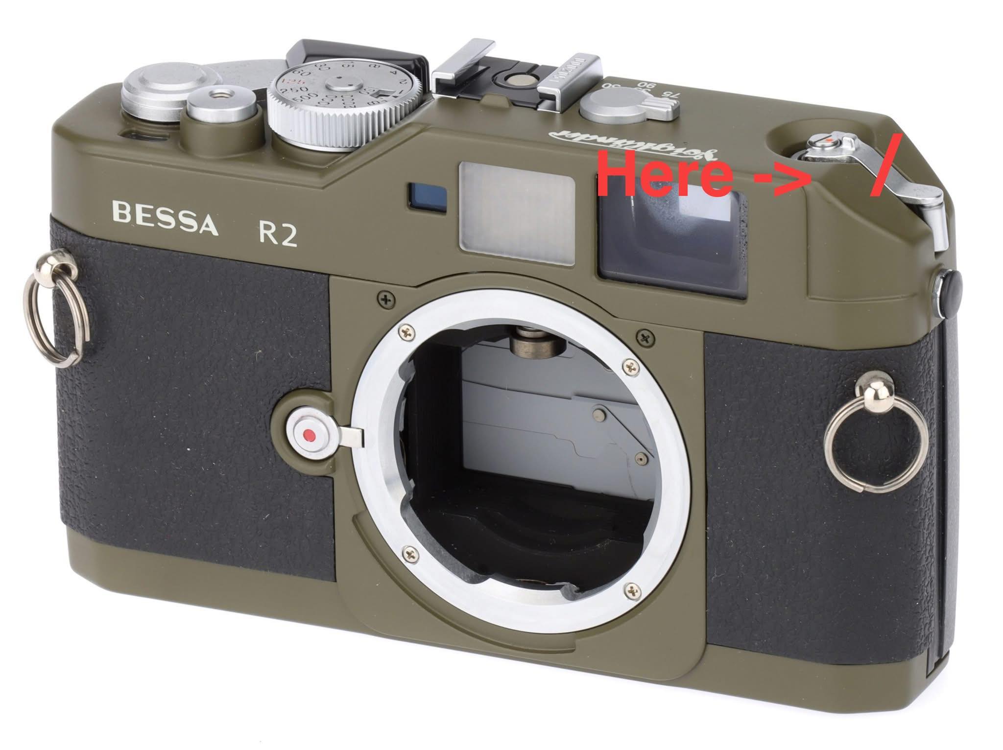 Voigtlander Bessa R2A rangefinder camera for sale