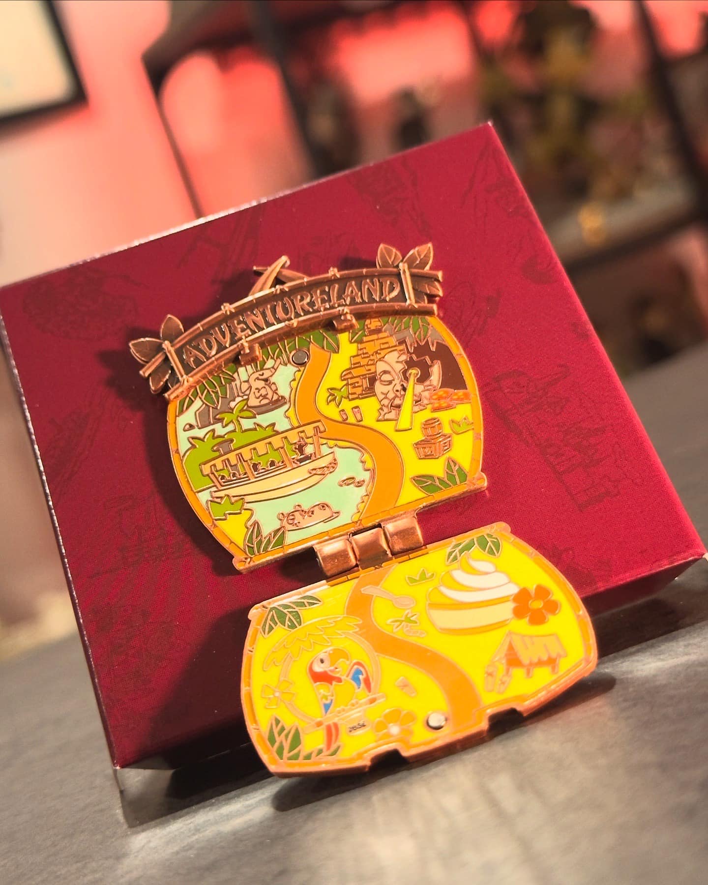 Indiana Jones adventure decoder card at Disneyland | Anaheim, CA