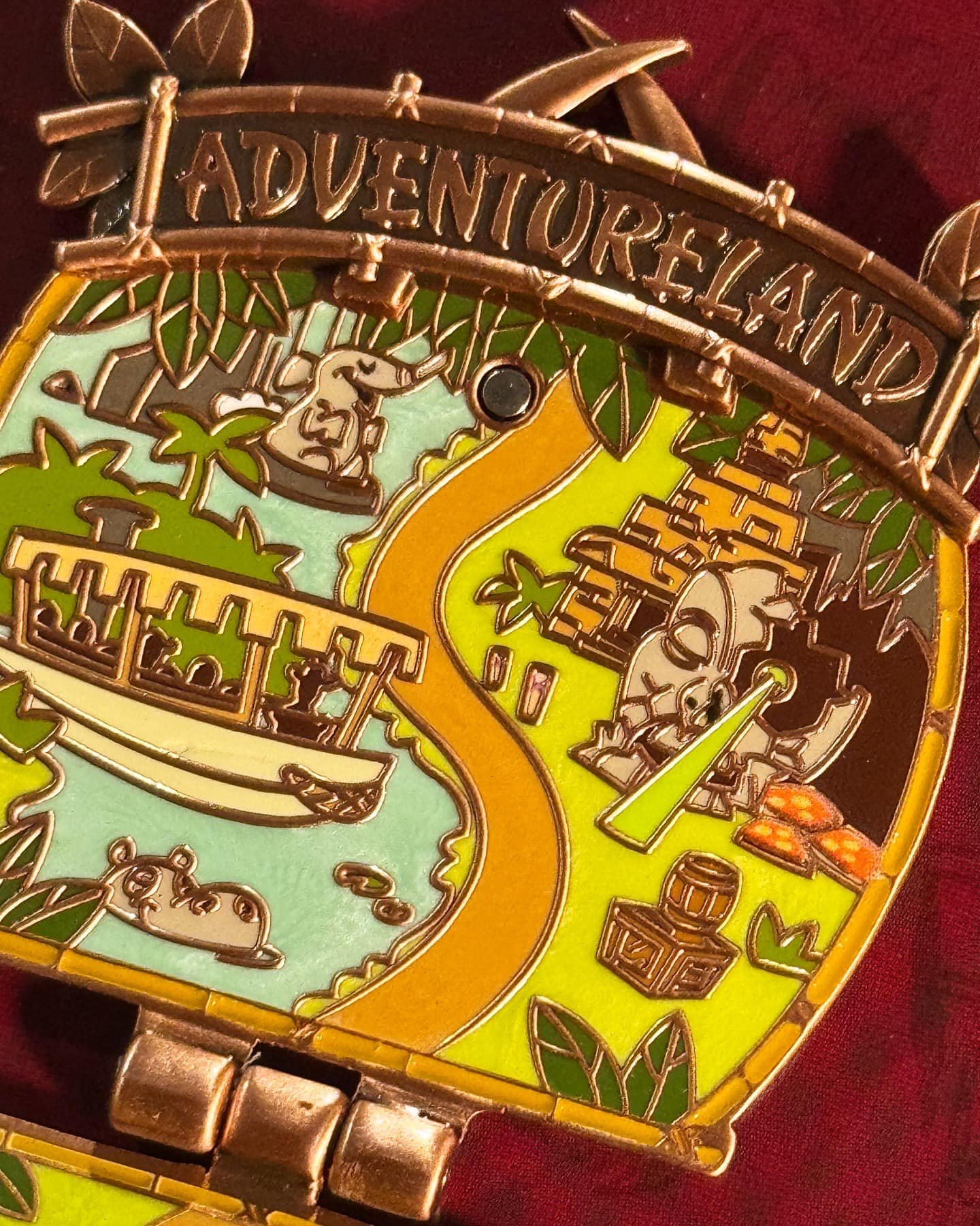 Indiana Jones adventure decoder card at Disneyland | Anaheim, CA