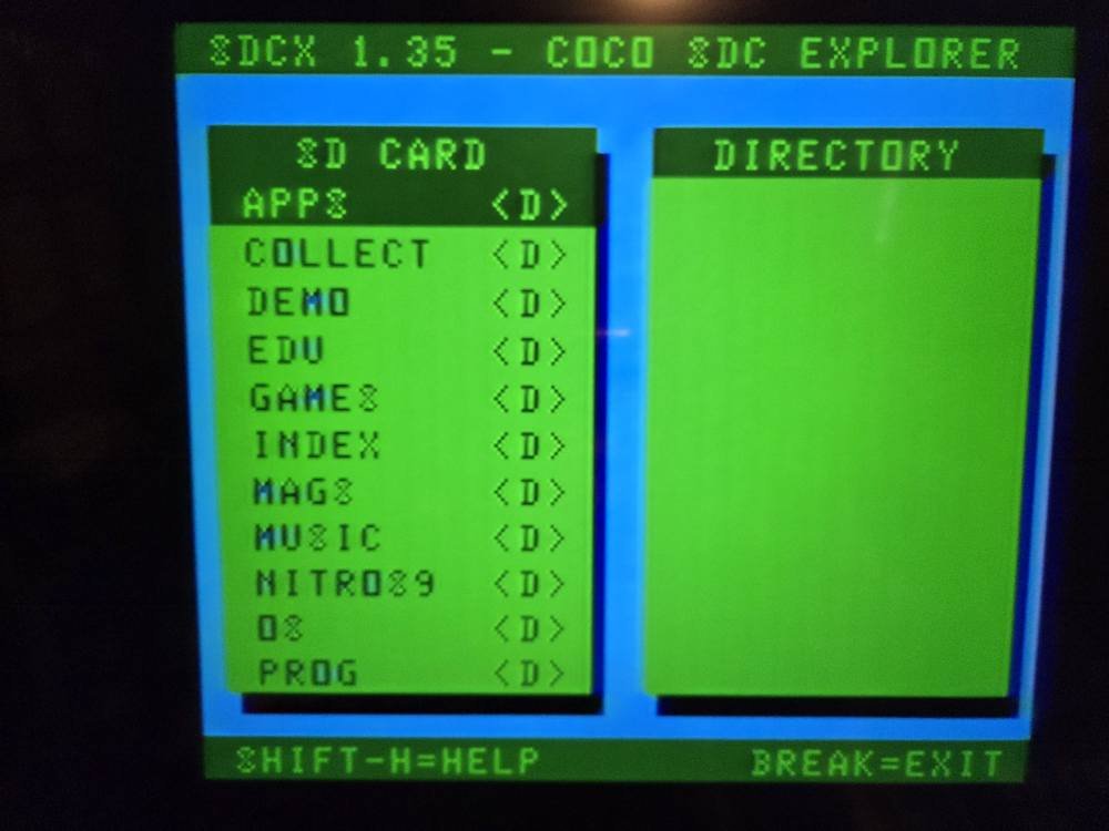 What causes Coco SDC directory not found and IO errors?