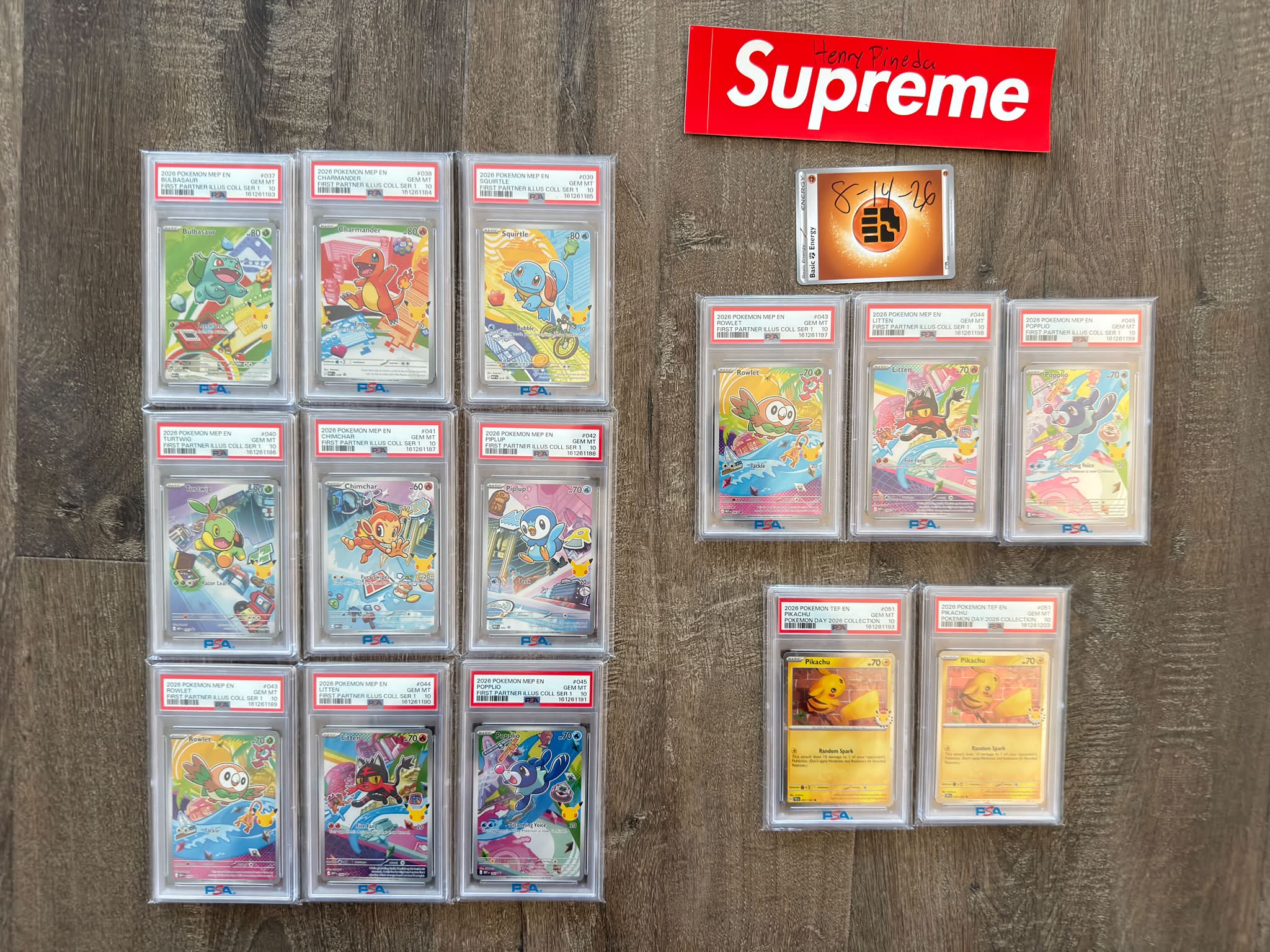 PSA 10 Pokémon cards for sale: First Partner Series 1 sets and