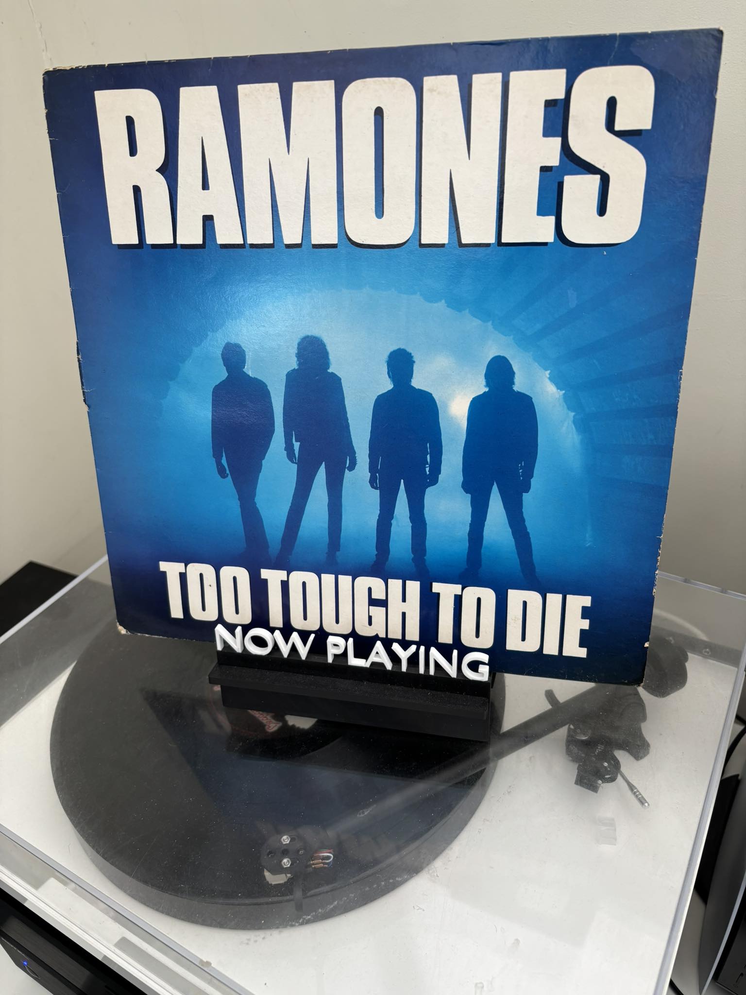 Ramones' Too Tough to Die vinyl record