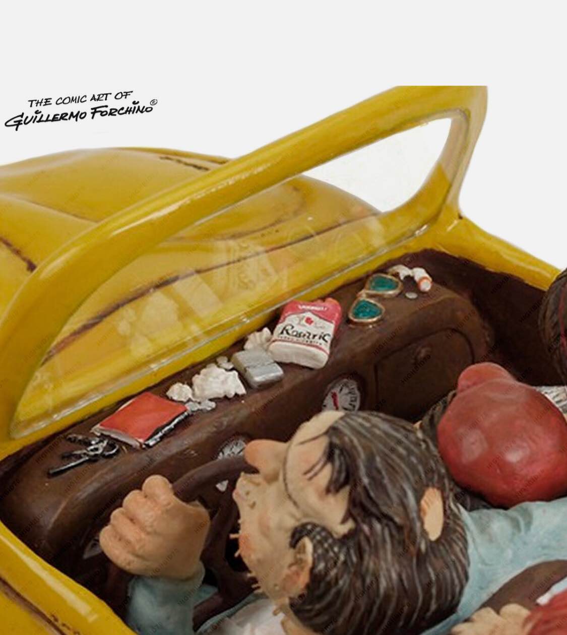 Guillermo Forchino イエロー クラシックカー Guillermo Forchino Limited Edition 