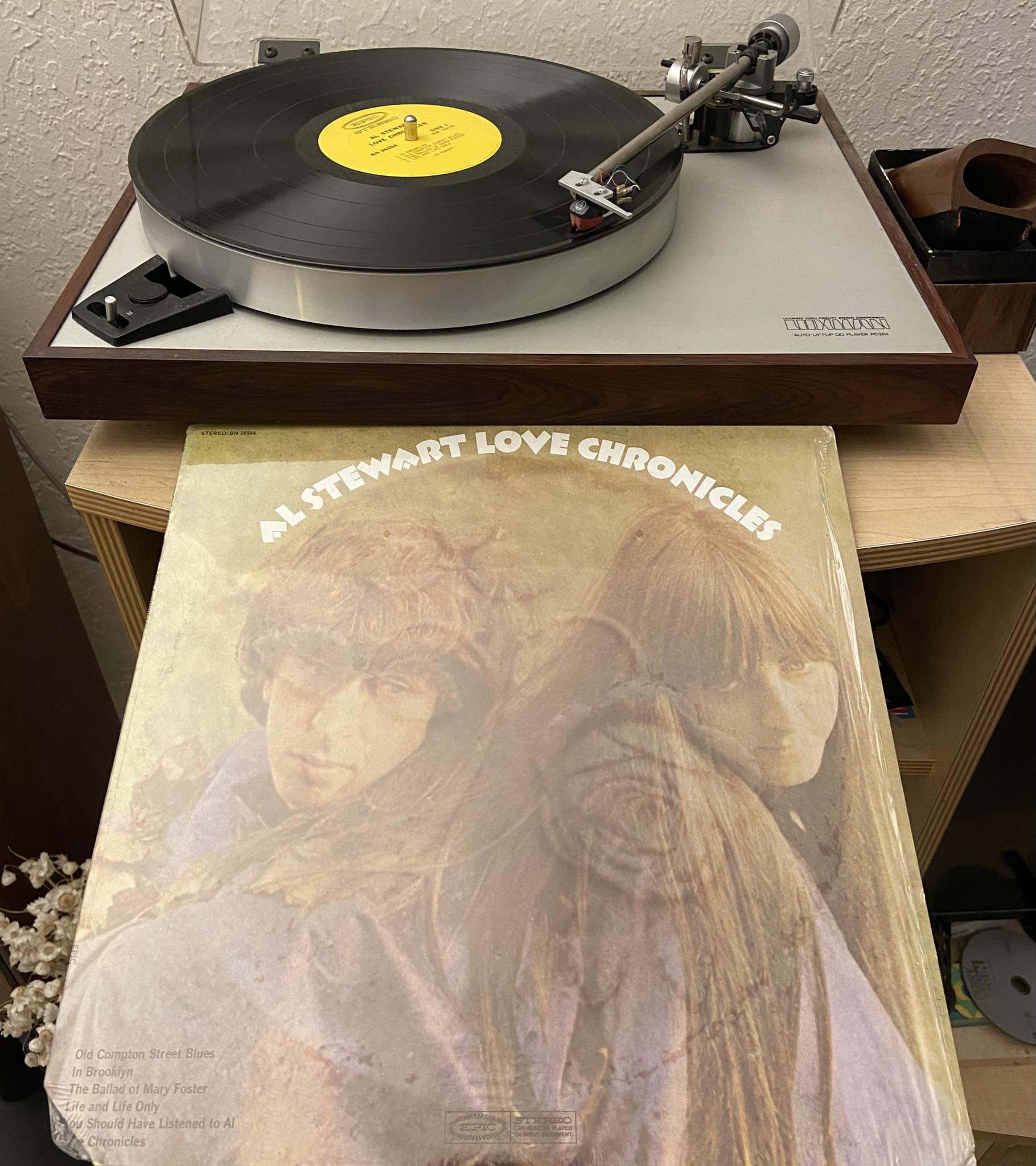 Al Stewart's Love Chronicles features Richard Thompson and Jimmy Page