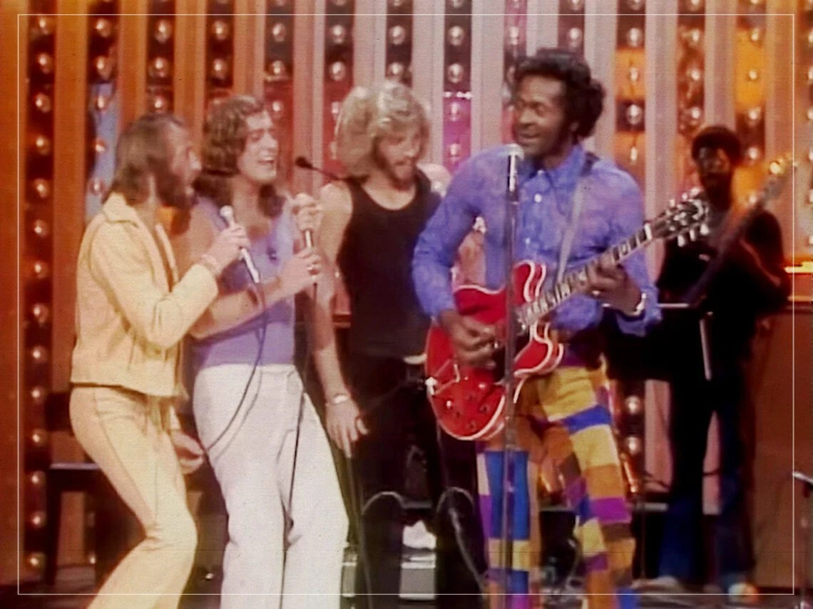The Rutles Fan Club | Chuck Berry on stage trying to decide who was ...